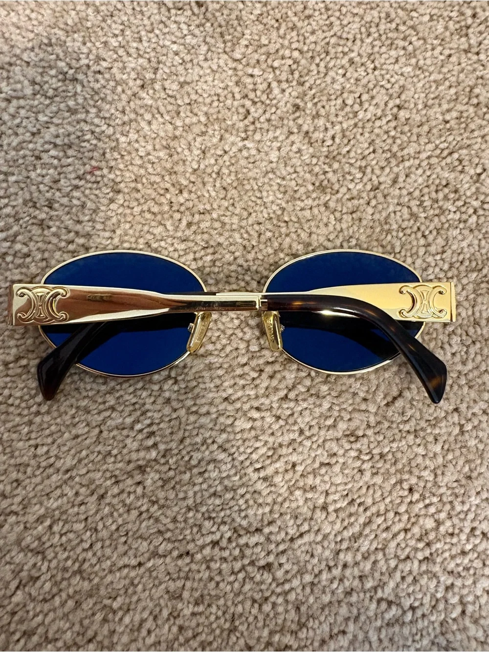 Celine Triomphe Metal Sunglasses